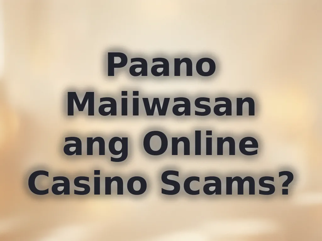 Iwas scam