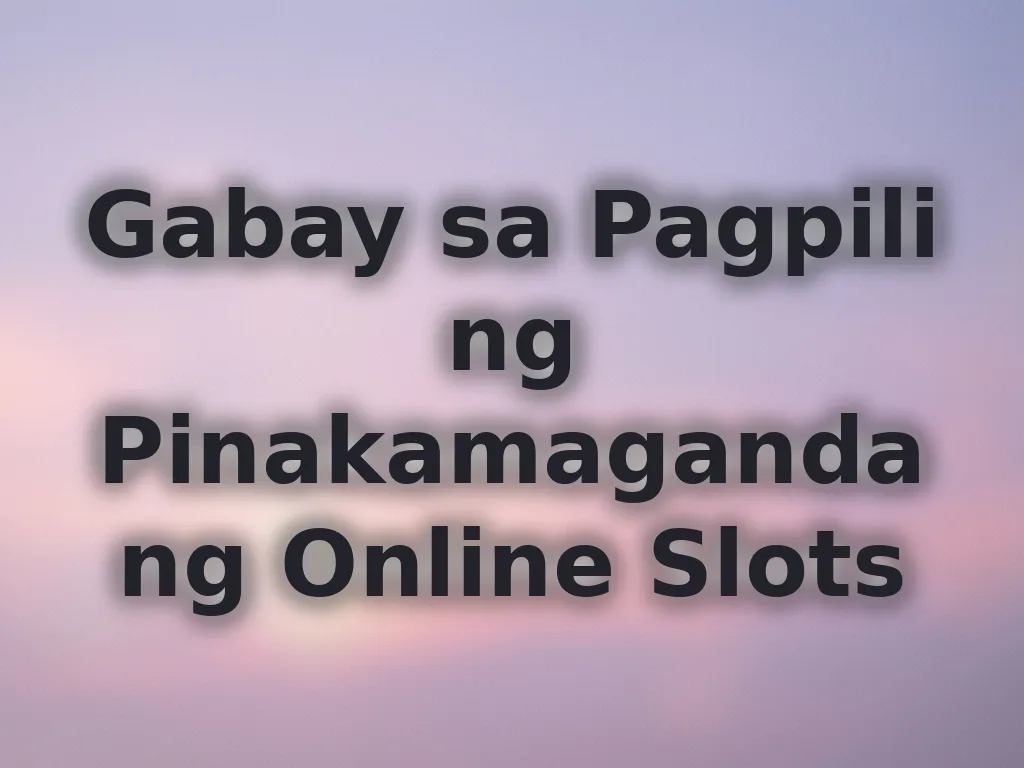 Best slots guide